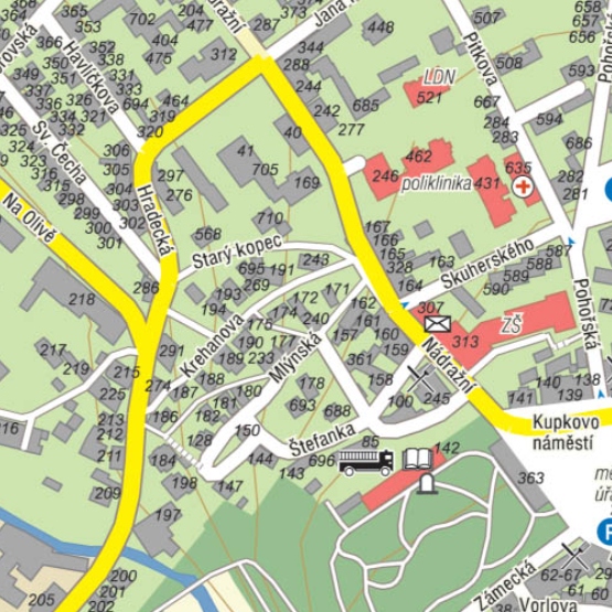 Mapy čísel popisných