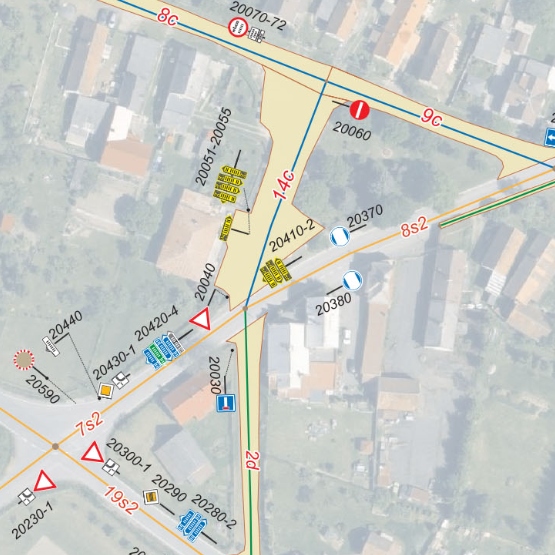 Pasport komunikací a dopravního značení